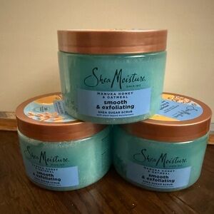 shea moisture body scrubs oatmeal